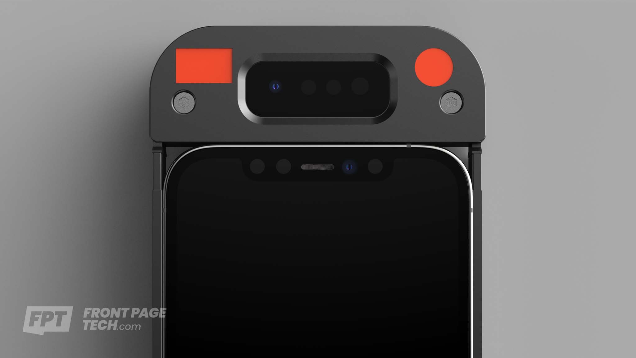 iPhone Face ID prototype render
