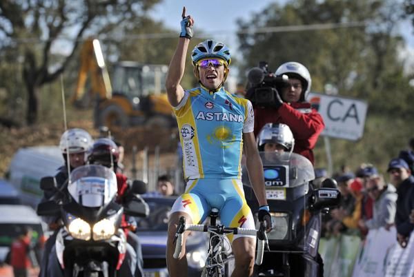 Alberto Contador conquers the Alto do Malh&atilde;o
