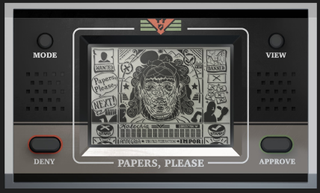 Image for Papers, Please celebrates 10th anniversary with a retro LCD demake, merch, and a big donation