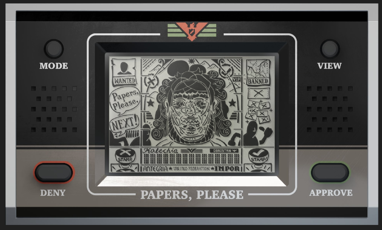 Papers, Please Celebrates 10th Anniversary With Discount, LCD 'Demake