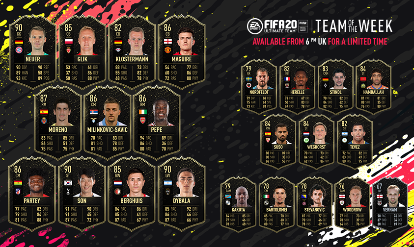 FIFA 20 TOTW 23