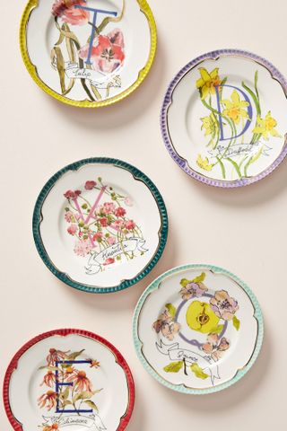 Plates from Anthropologie