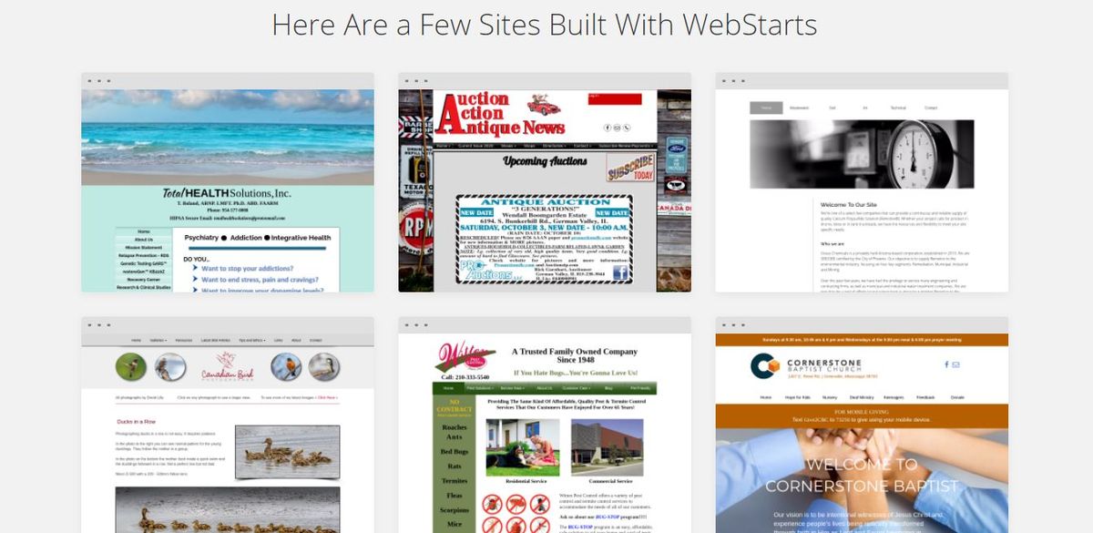 WebStarts website builder review | TechRadar