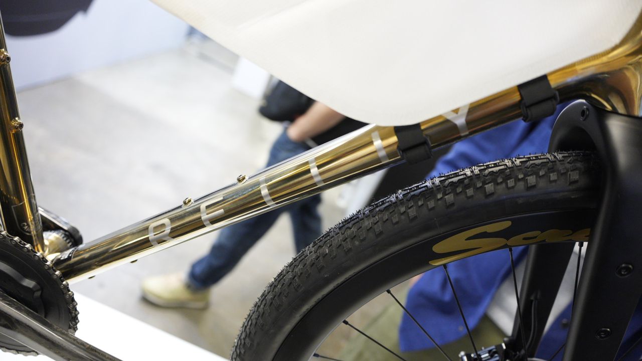 close up details of expensive bikes