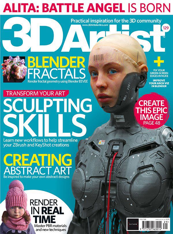 3D artist cover