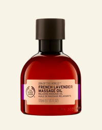Spa of The World™ French Lavender Massage Oil£15, The Body Shop
