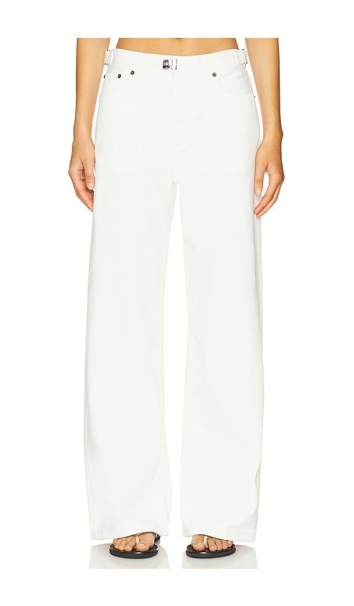 Buckle Wide Leg Jeans