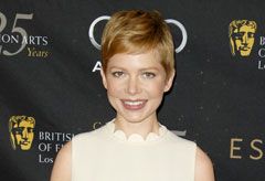 Michelle Williams at the BAFTA Awards Season Tea Party 2012