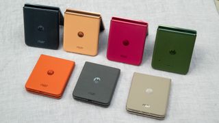 The Motorola Razr Plus 2024 and Razr 2024 colors