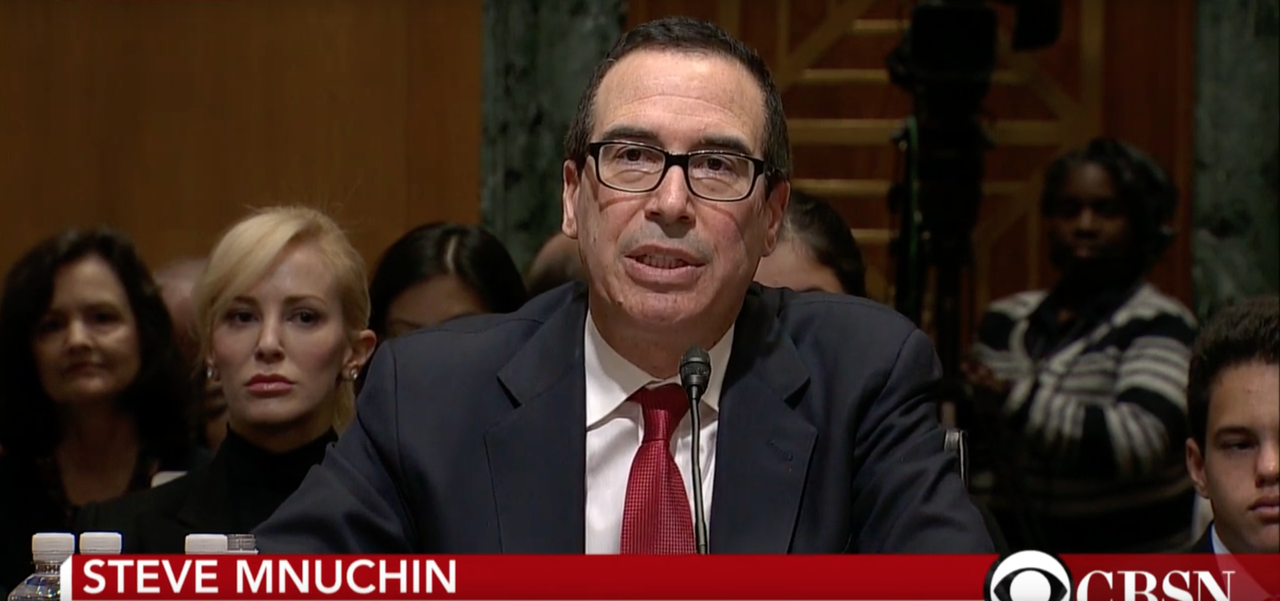 Steve Mnuchin.