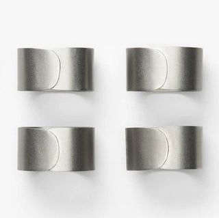 Stainless steel napkin rings