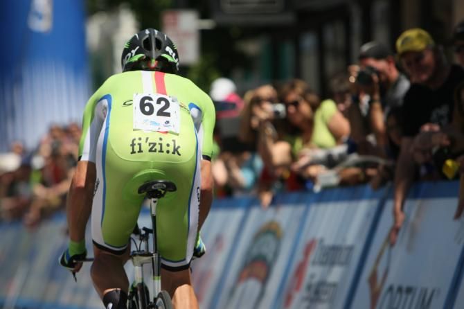 Maciej Bodnar (Cannondale) leaves the TT start chute