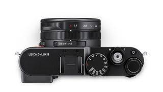The Leica D-Lux 8 shot from a birds eye view