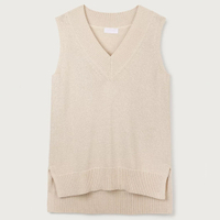 Sparkle V-Neck Tank with Organic Cotton| Was £89, now £35.60 at The White Company (save £53.40)