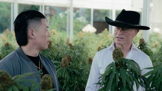 Rich Ting and Neal McDonough in Tulsa King