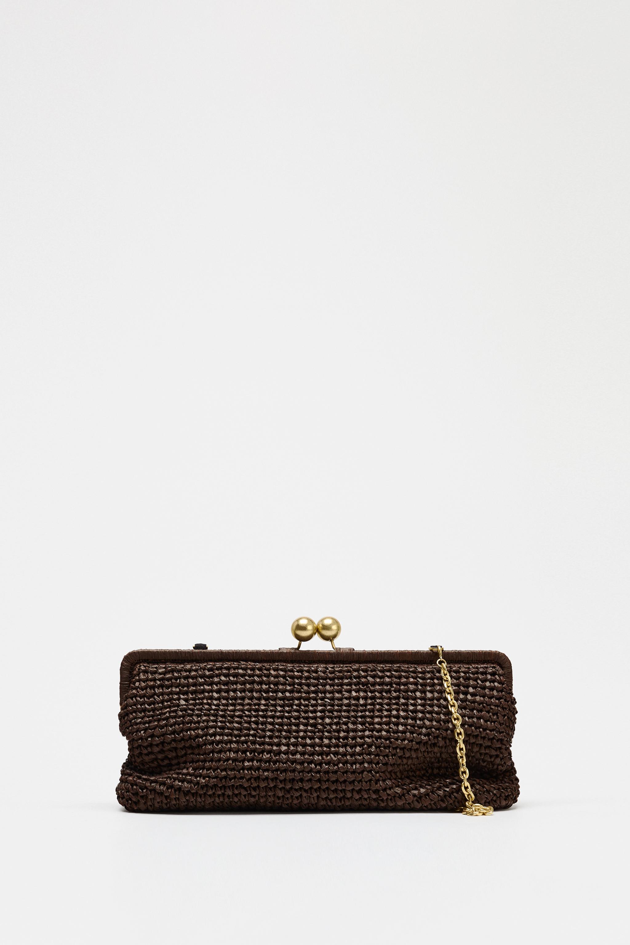 Woven Clutch Bag