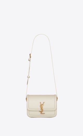 Saint Laurent Solferino Small Satchel in Box Saint Laurent