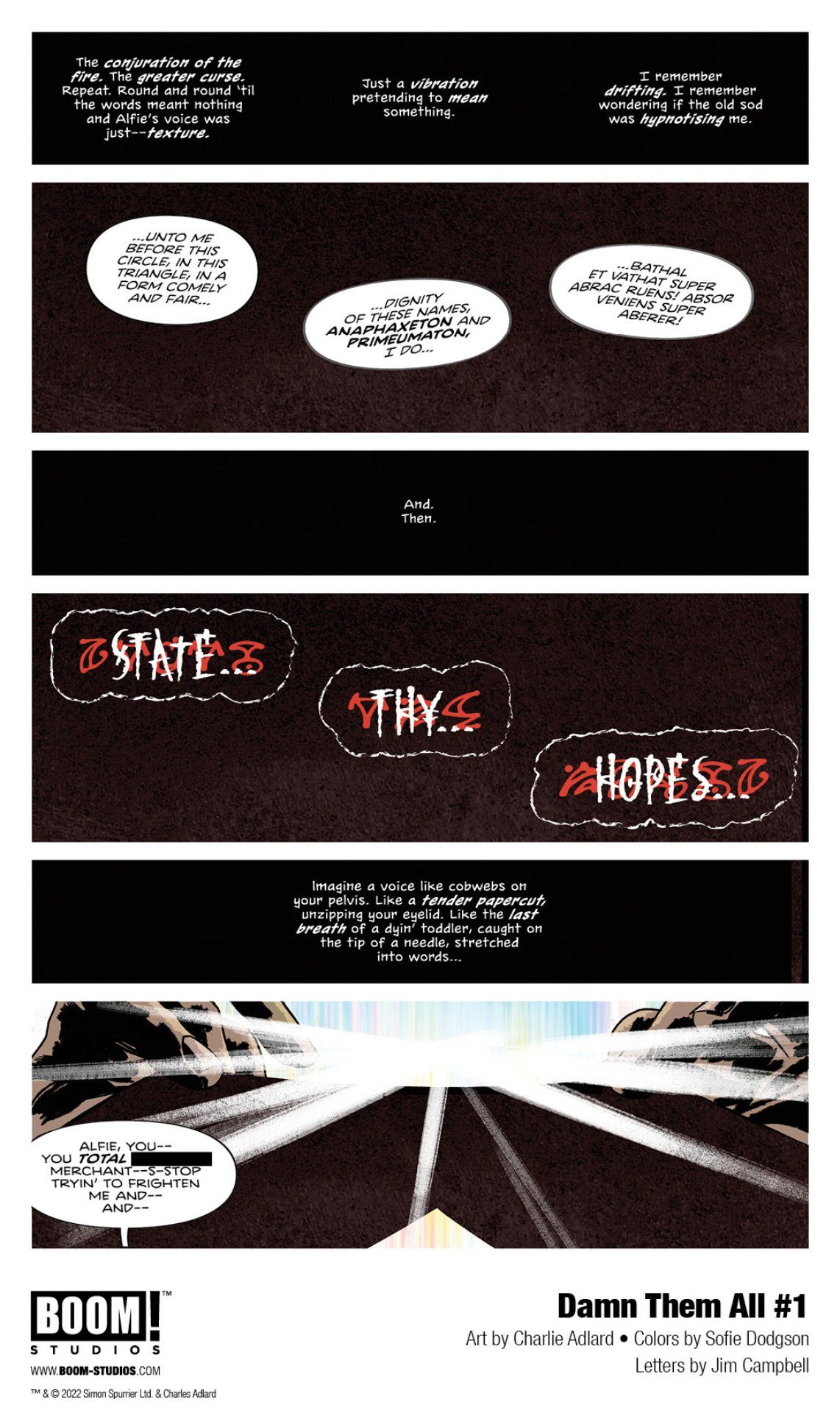 Damn Them All #1 preview