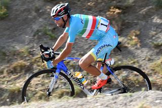 Vincenzo Nibali on stage 16 of the 2015 Tour de France