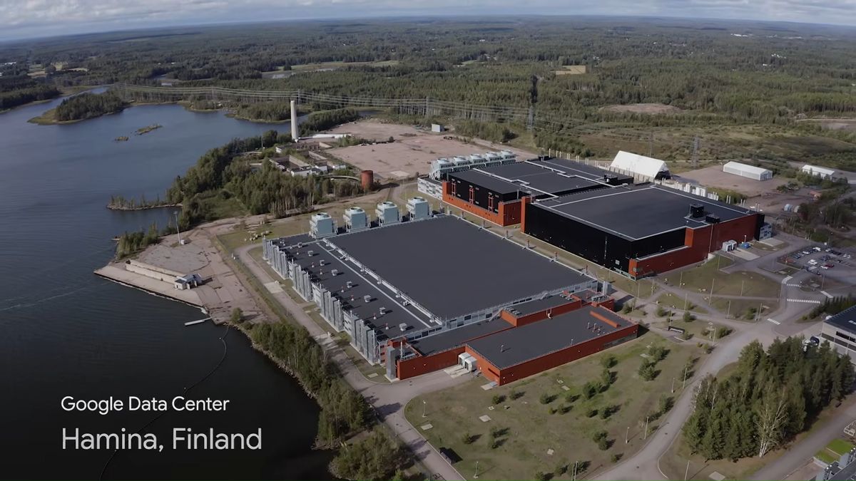 Googles data center plans in Finland