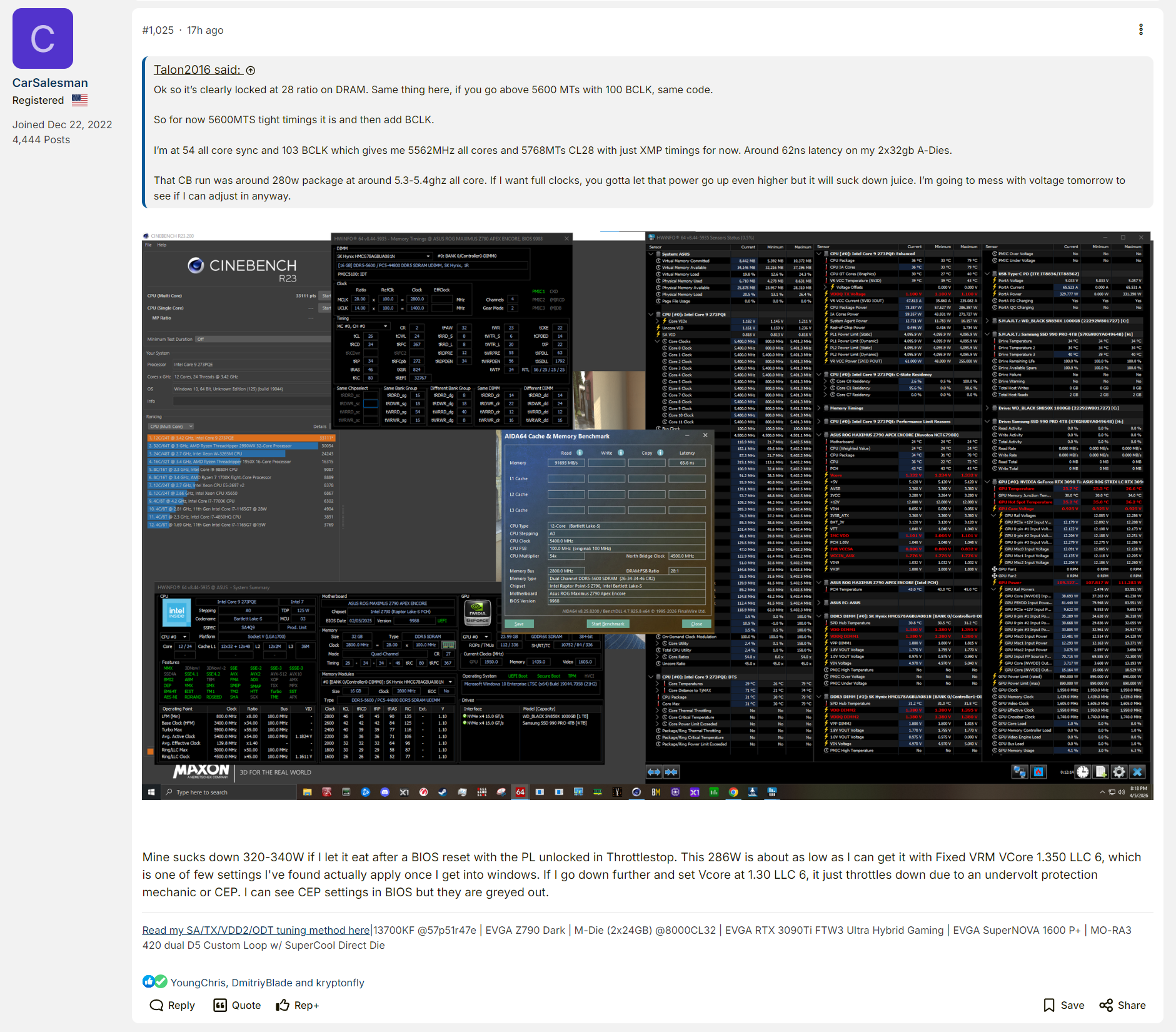 جهود تعديل Bartlett Lake في منتديات Overclock.net