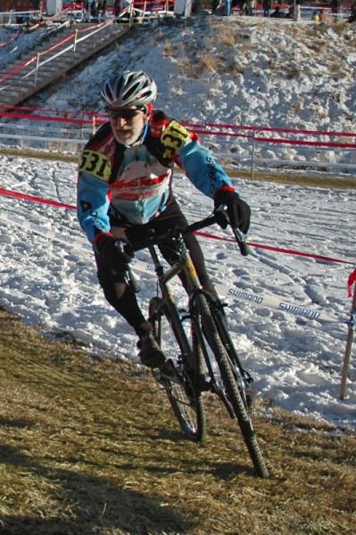 James Wagner (Cycle Therapy) seperated himself from the field very quickly in the 65+ race.