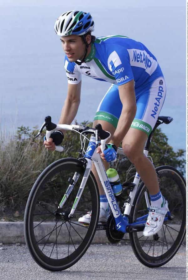 Team NetApp's Grischa Janorschke in action
