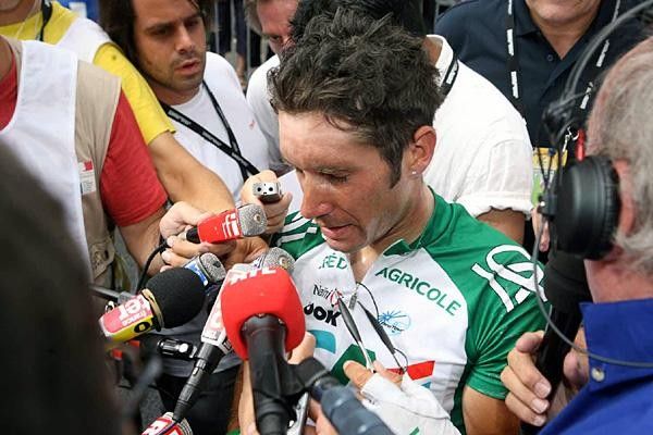 Christophe Le Mevel (Credit Agricole) tells it how it was after the stage