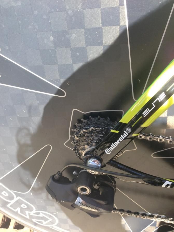 The course wouldn't require Durbridge to need more than a 23T cassette