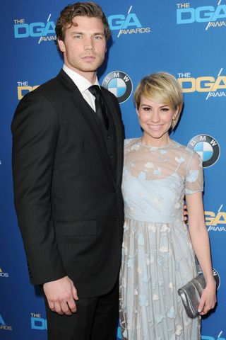 Derek Theler And Chelsea Staub At The Directors Guild Awards, 2014