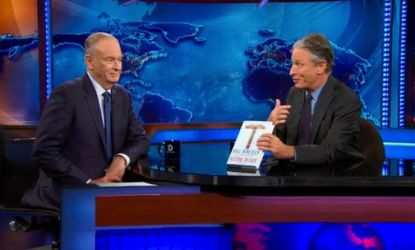 Jon Stewart faces off against Bill O'Reilly