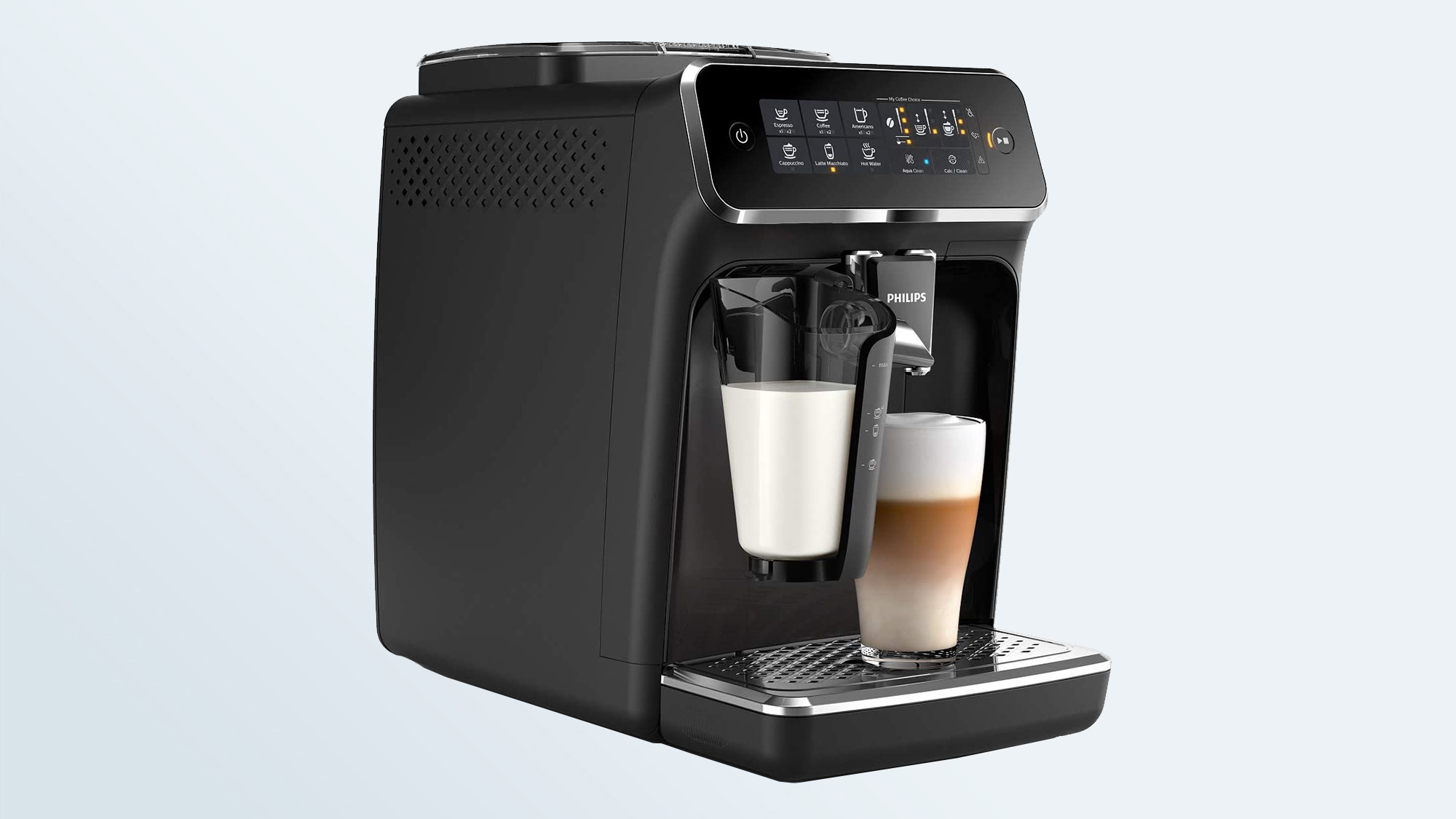 Best espresso machines: Philips 3200 Series LatteGo