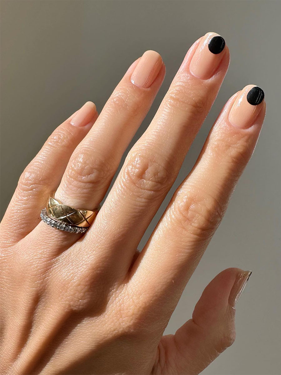 Chanel-Inspired Nail Design by Betina Goldstein