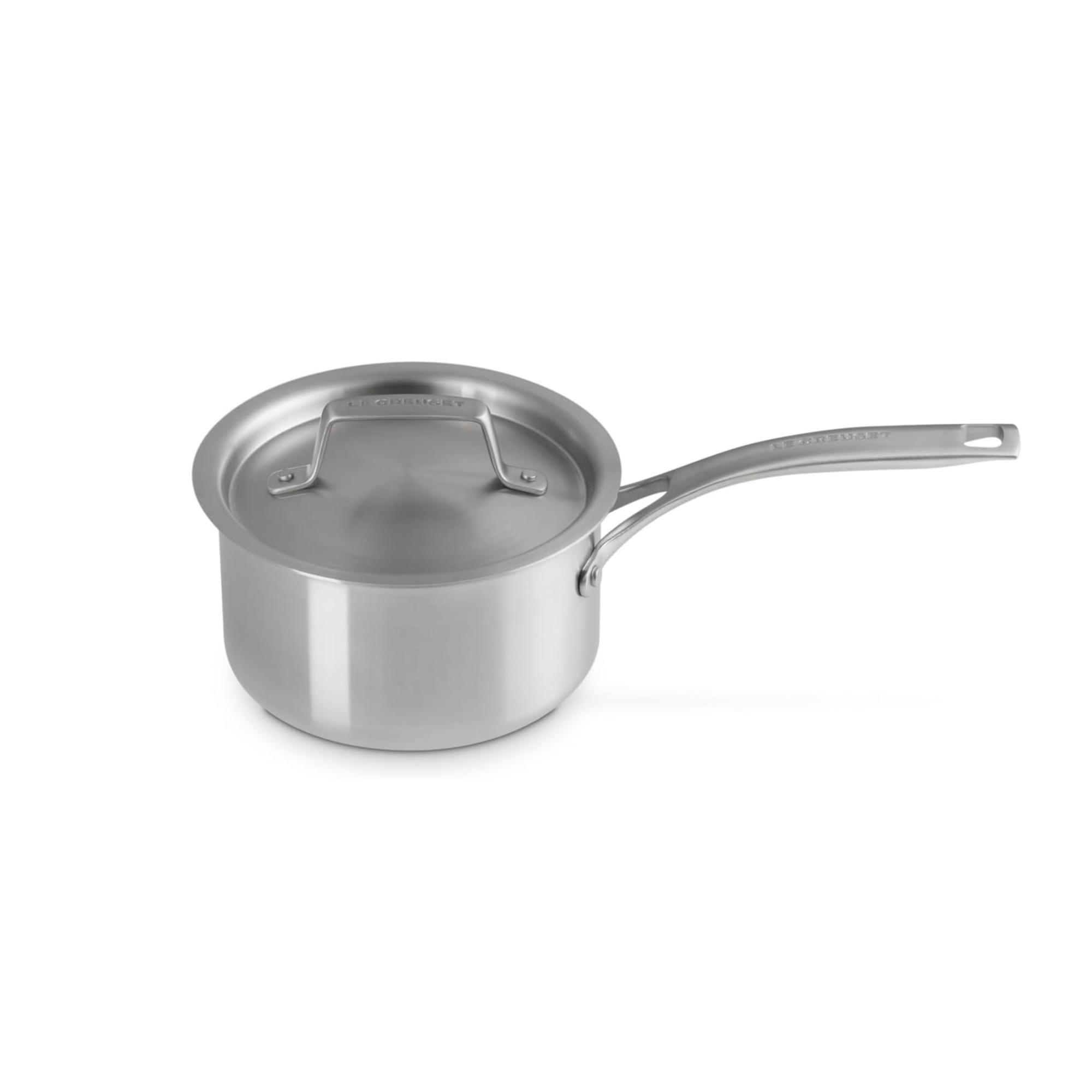 Le Creuset Stainless Steel Essential Saucepan, 2qt