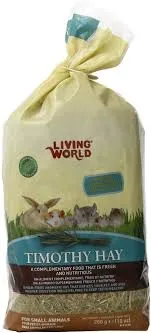 Living World Timothy Hay Small Animal Food
| RRP: $4.99 | Now: $2.49 | Save: $2.50 (50% discount applied at checkout) at Chewy