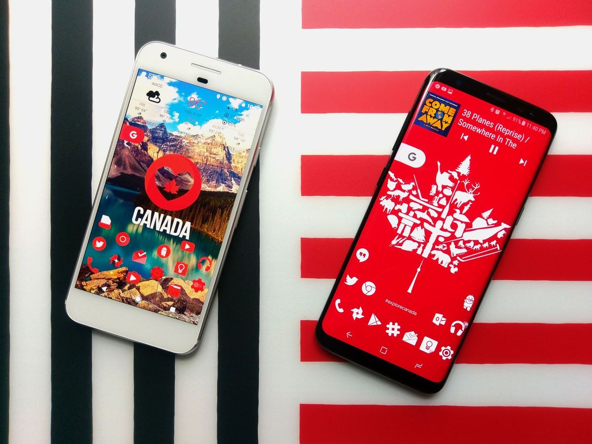 Canada Day themes