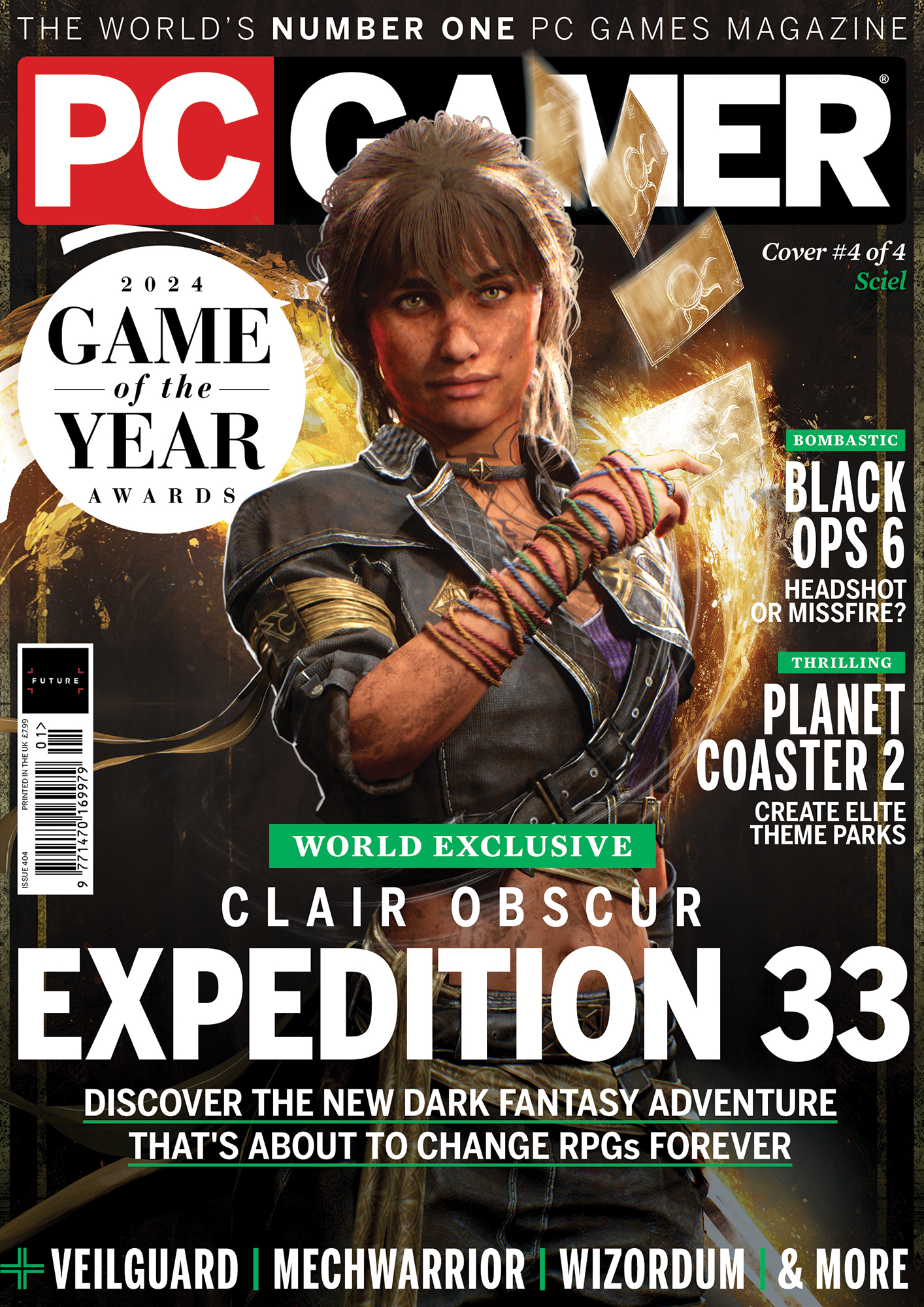 PC Gamer magazine's special new issue is on sale now: Clair Obscur: Expedition 33