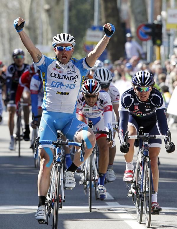 Mattia Gavazzi (Colnago - CSF Inox) is delighted with his stage win.