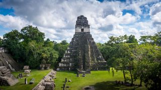 Temple of Ah Cacao and Temple of the Masks, Tikal, Guatemala