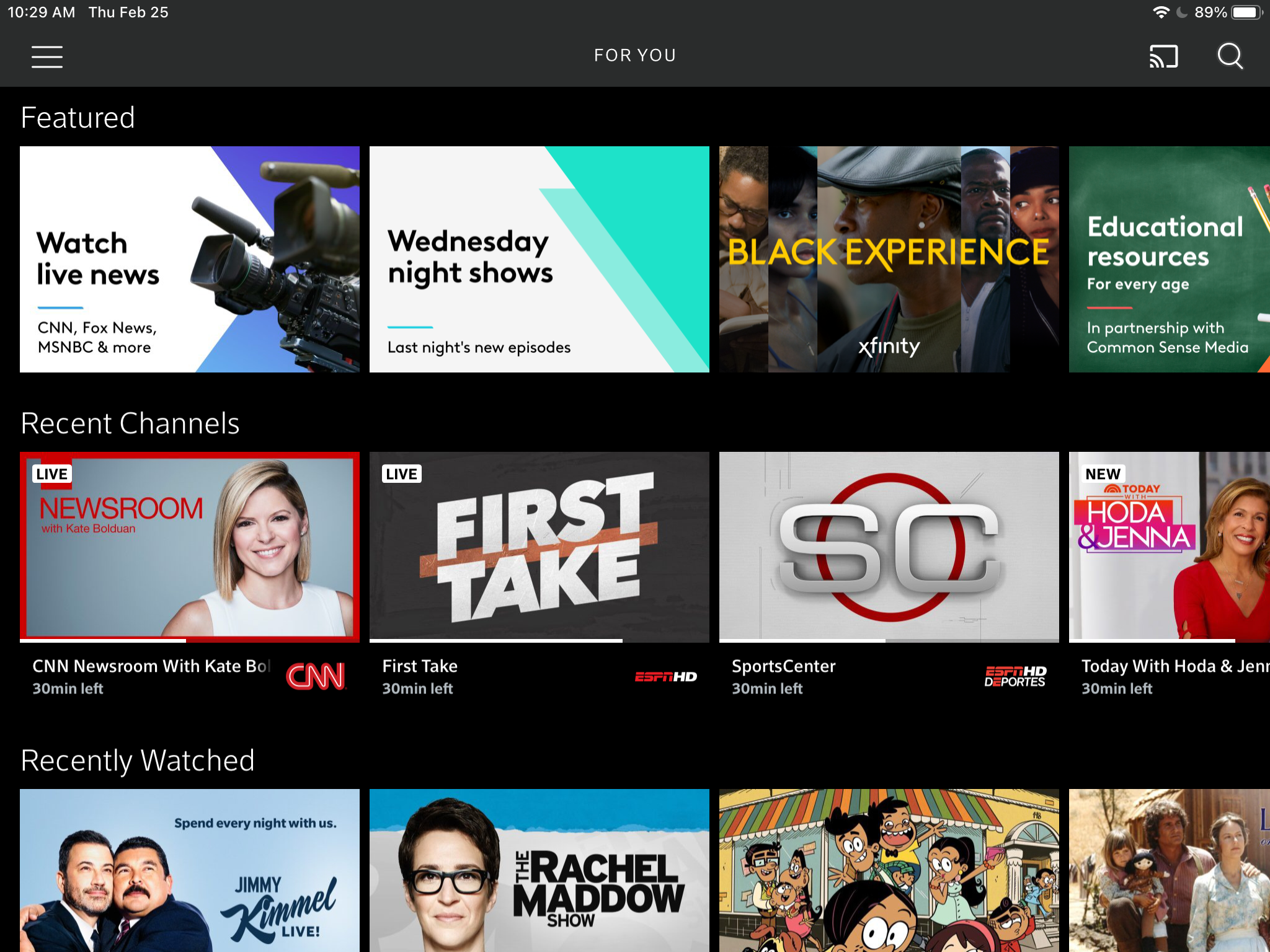 Comcast Adds Xfinity Stream App for Flex Customers Next TV