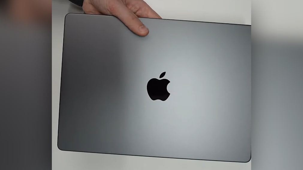 A leaked pre-release version of the M4 MacBook Pro owned by YouTuber Romancev768