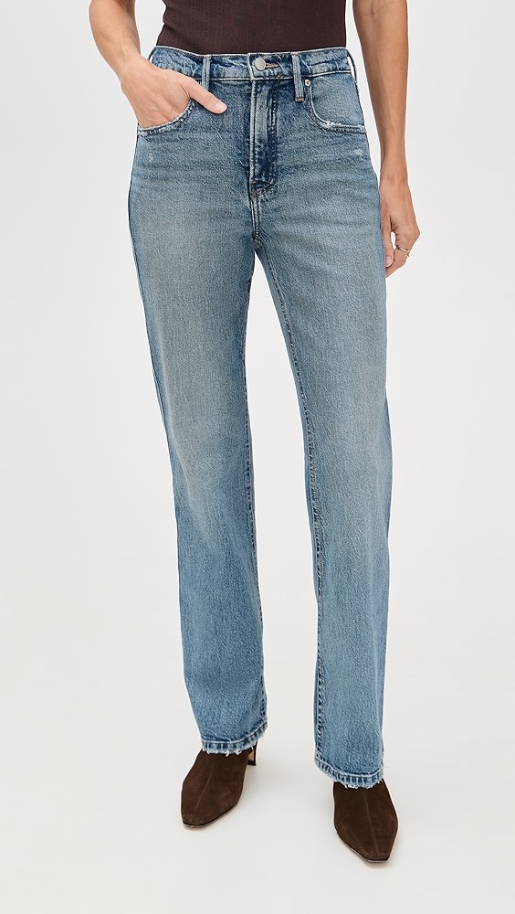 Good American Good Standard Petite Bootcut Jeans