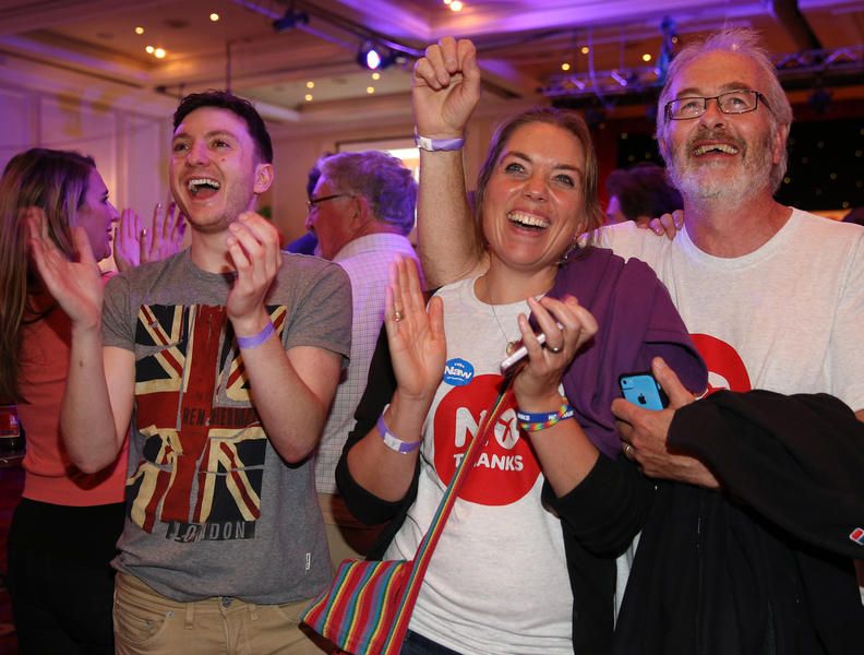 The &amp;#039;No&amp;#039; campaign is comfortably ahead in Scotland&amp;#039;s independence referendum