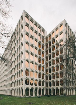 Renovation of Constantin Brodzki’s 1970 HQ for cement firm CBR in Brussels is out of his hands – and into those of Fosbury & Sons founders Stijn Geeraets and Maarten Van Gool