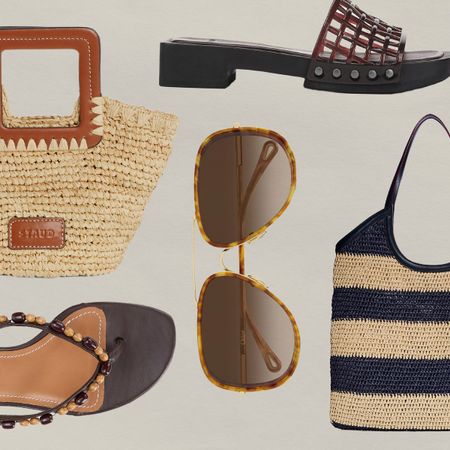 Collage Image of Summer Accessories From Bloomingdale's