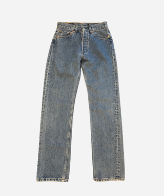 Levis Petite 501 (w25 L30) — Pin Denim