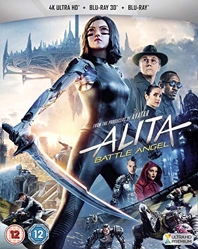 Alita: Battle Angel [ 3d, 4k Ultra-Hd and Blu-Ray ] [2019]