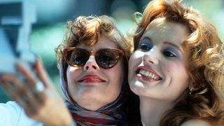 A still from the movie Thelma and Louise