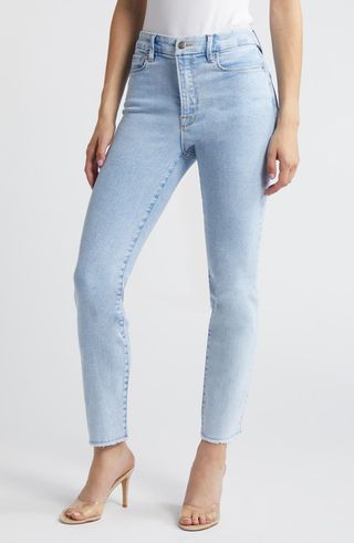 Good Classic Inset Ankle Slim Jeans