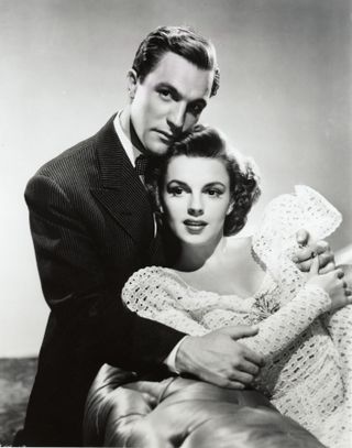 gene kelly and judy garland in a promo shot For me and my gal